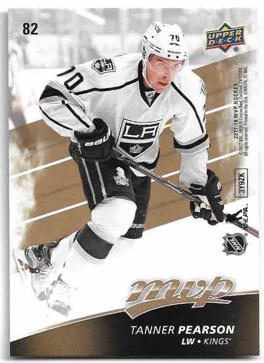 Puzzle Back NATHAN MACKINNON/TANNER PEARSON 17-18 UD MVP