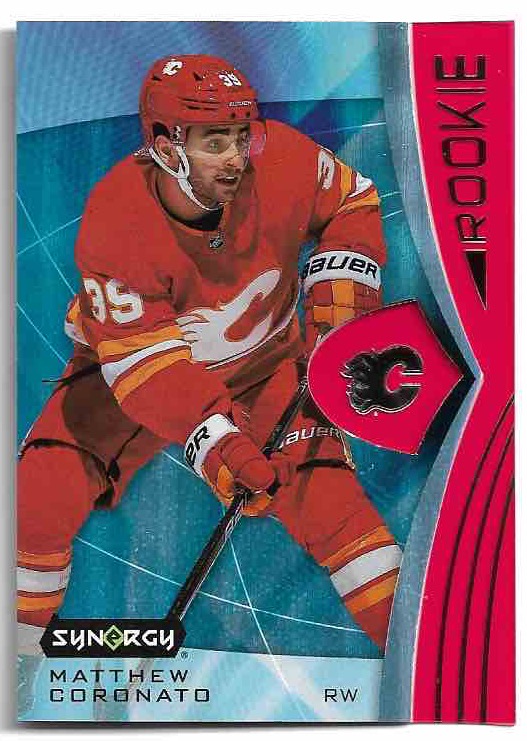 Rookie Red Bounty MATTHEW CORONATO 23-24 UD Synergy