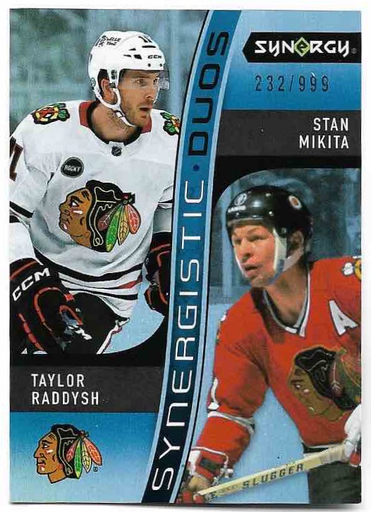 Synergistic Duos TAYLOR RADDYSH/STAN MIKITA 23-24 UD Synergy /999