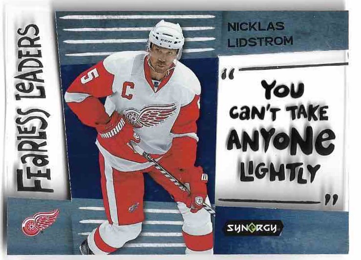 Fearless Leaders NICKLAS LIDSTROM 23-24 UD Synergy