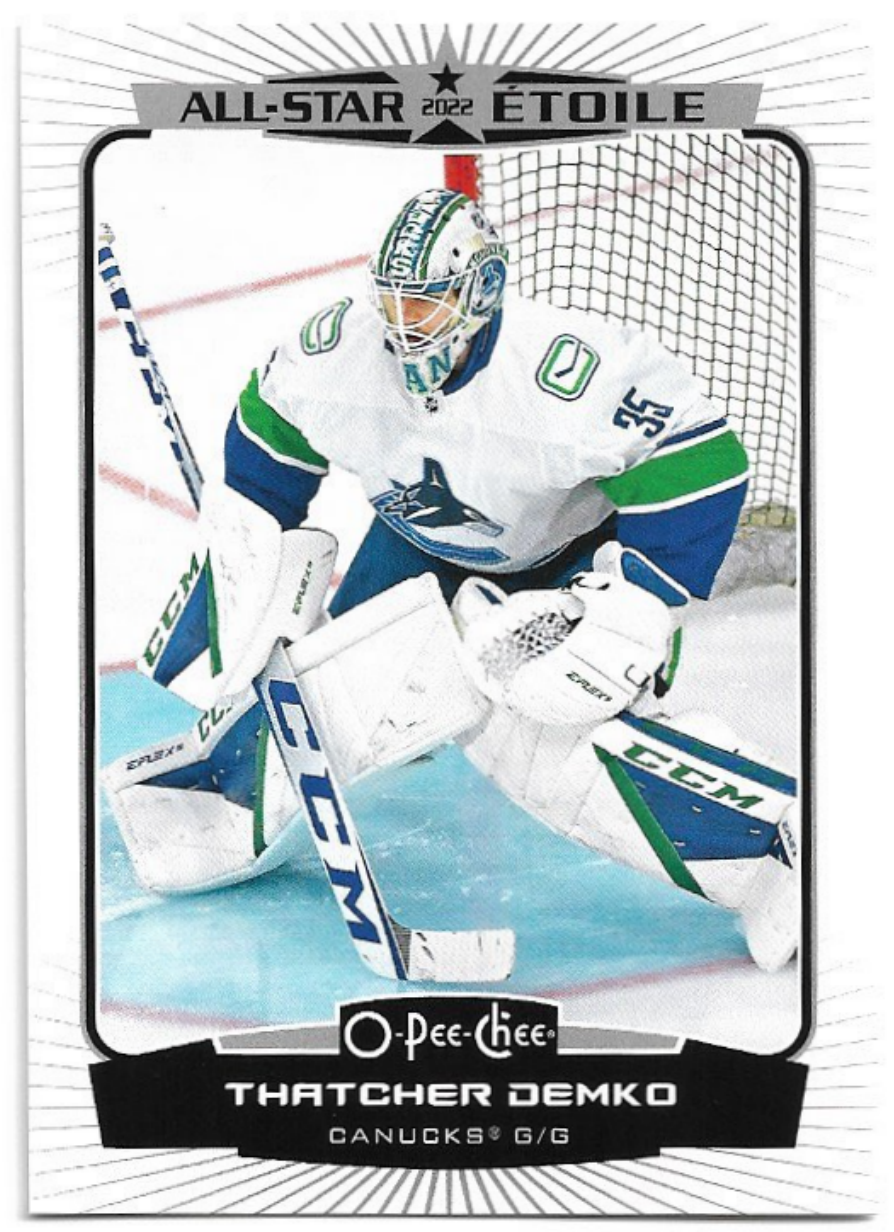 All-Star THATCHER DEMKO 22-23 UD O-Pee-Chee OPC