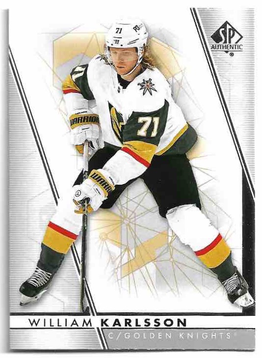 WILLIAM KARLSSON 22-23 UD SP Authentic