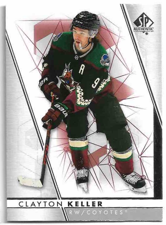 CLAYTON KELLER 22-23 UD SP Authentic