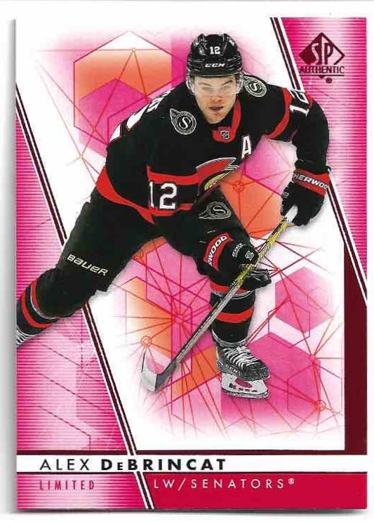 Limited Red ALEX DEBRINCAT 22-23 UD SP Authentic