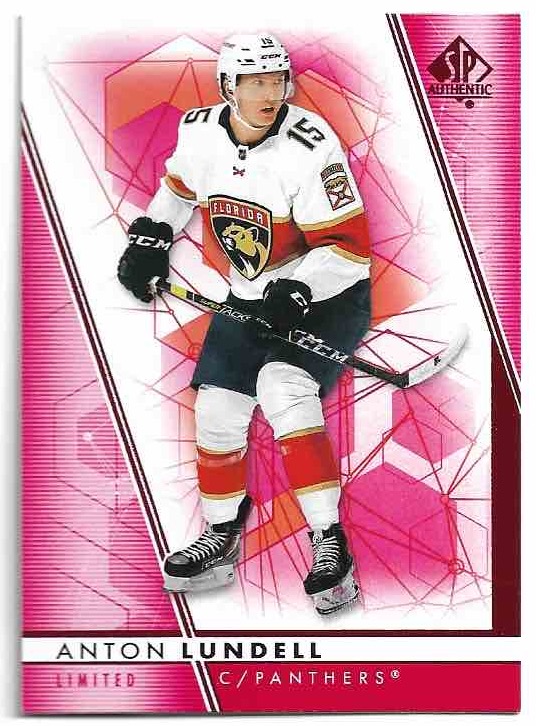Limited Red ANTON LUNDELL 22-23 UD SP Authentic