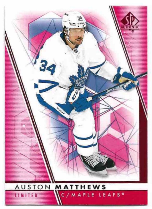 Limited Red AUSTON MATTHEWS 22-23 UD SP Authentic