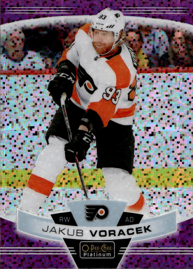Violet Pixels JAKUB VORÁČEK 19-20 UD O-Pee-Chee OPC Platinum /399