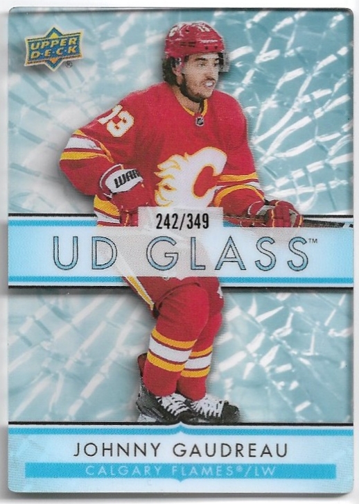 UD Glass Stars JOHNNY GAUDREAU 21-22 UD Ovation /349