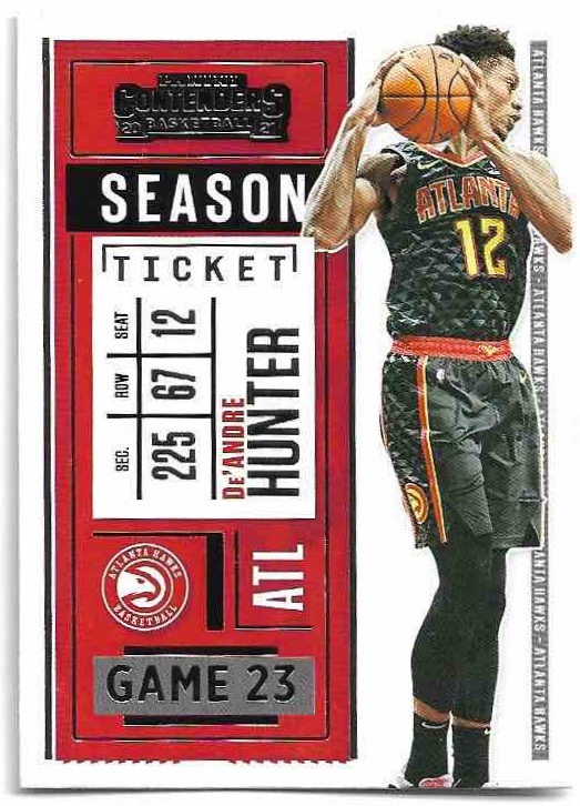 DE'ANDRE HUNTER 20-21 Panini Contenders Basketball