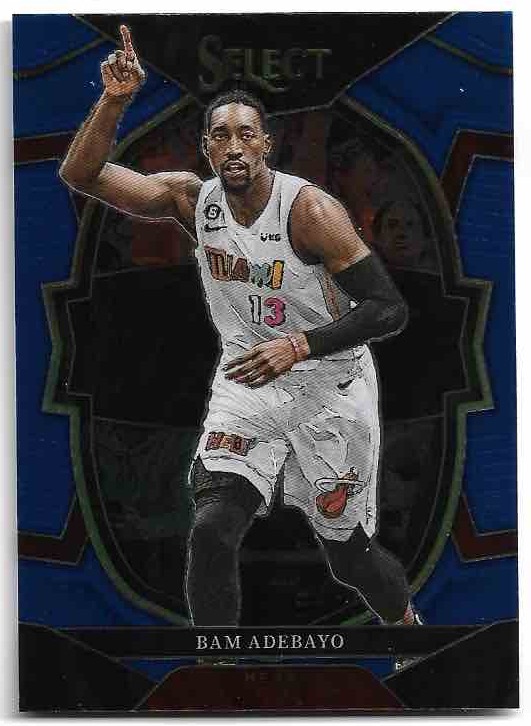 Blue Concourse BAM ADEBAYO 22-23 Panini Select Basketball