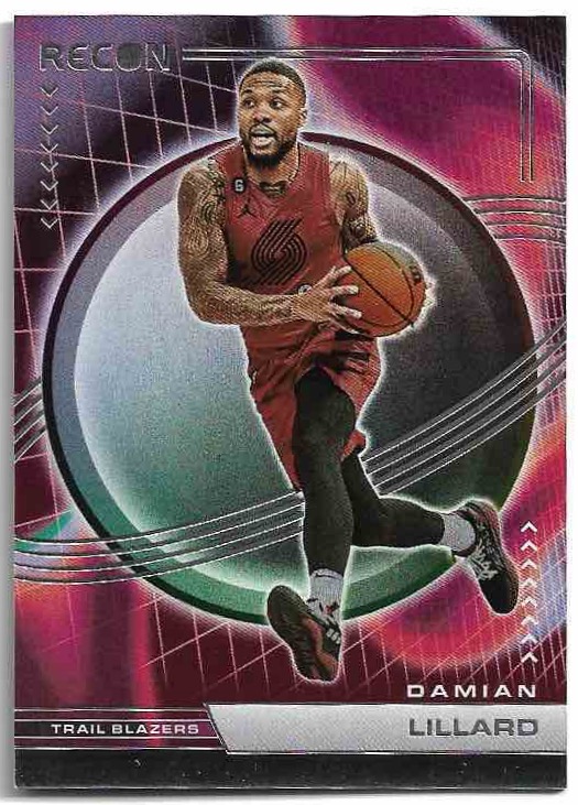DAMIAN LILLARD 22-23 Panini Recon Basketball
