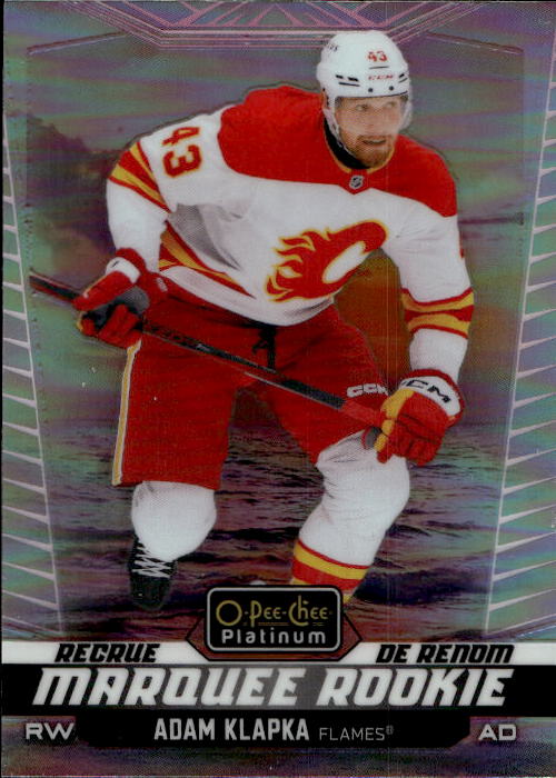 Sunset Marquee Rookie ADAM KLAPKA 24-25 UD O-Pee-Chee OPC Platinum