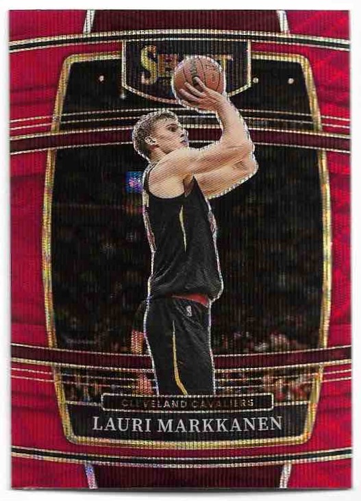 Red Wave Concourse LAURI MARKKANEN 21-22 Panini Select Basketball