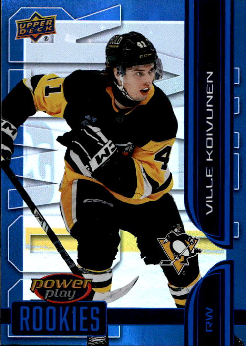 Rookie Power Play VILLE KOIVUNEN 25-26 UD Extended Series
