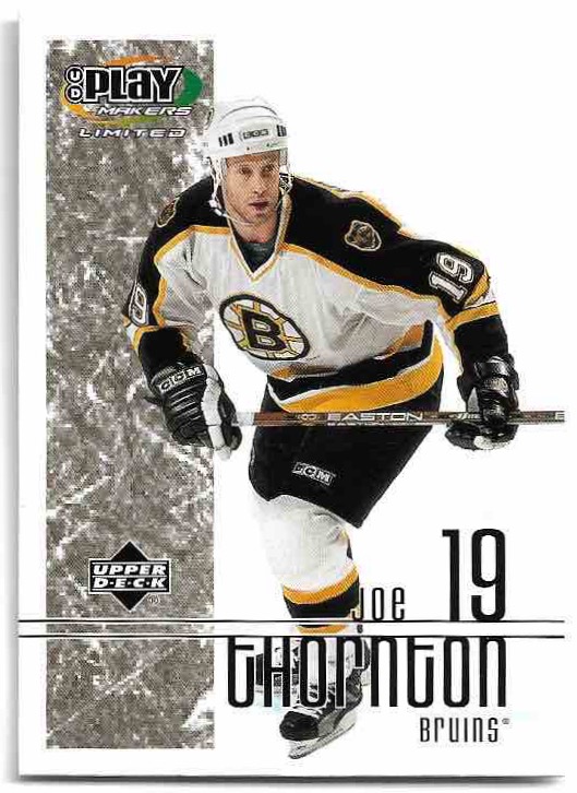 JOE THORNTON 01-02 UD Play Makers Limited