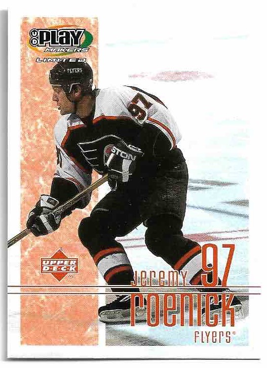 JEREMY ROENICK 01-02 UD Play Makers Limited