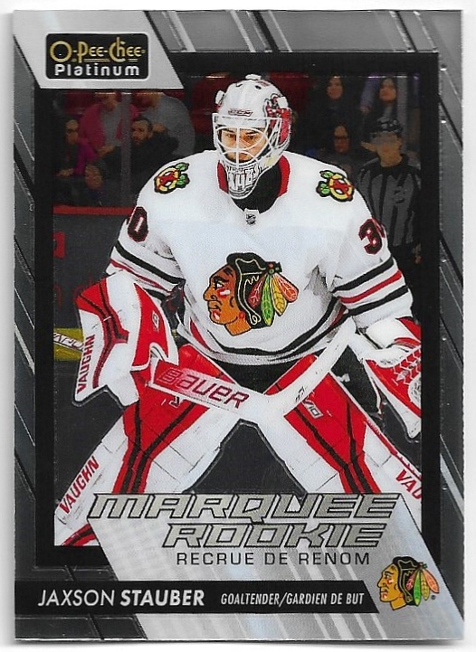 Marquee Rookie JAXSON STAUBER 23-24 UD O-Pee-Chee OPC Platinum
