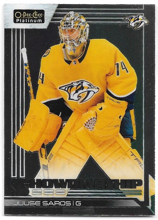 Showmanship JUUSE SAROS 23-24 UD O-Pee-Chee OPC Platinum