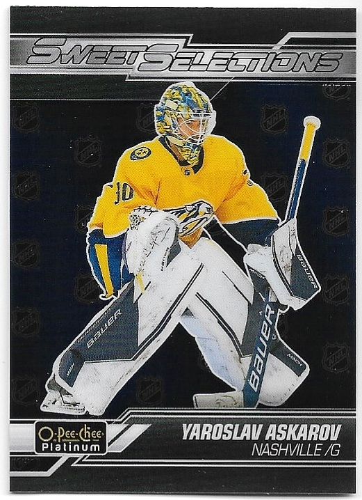 Rookie Sweet Selections YAROSLAV ASKAROV 23-24 UD O-Pee-Chee OPC Platinum