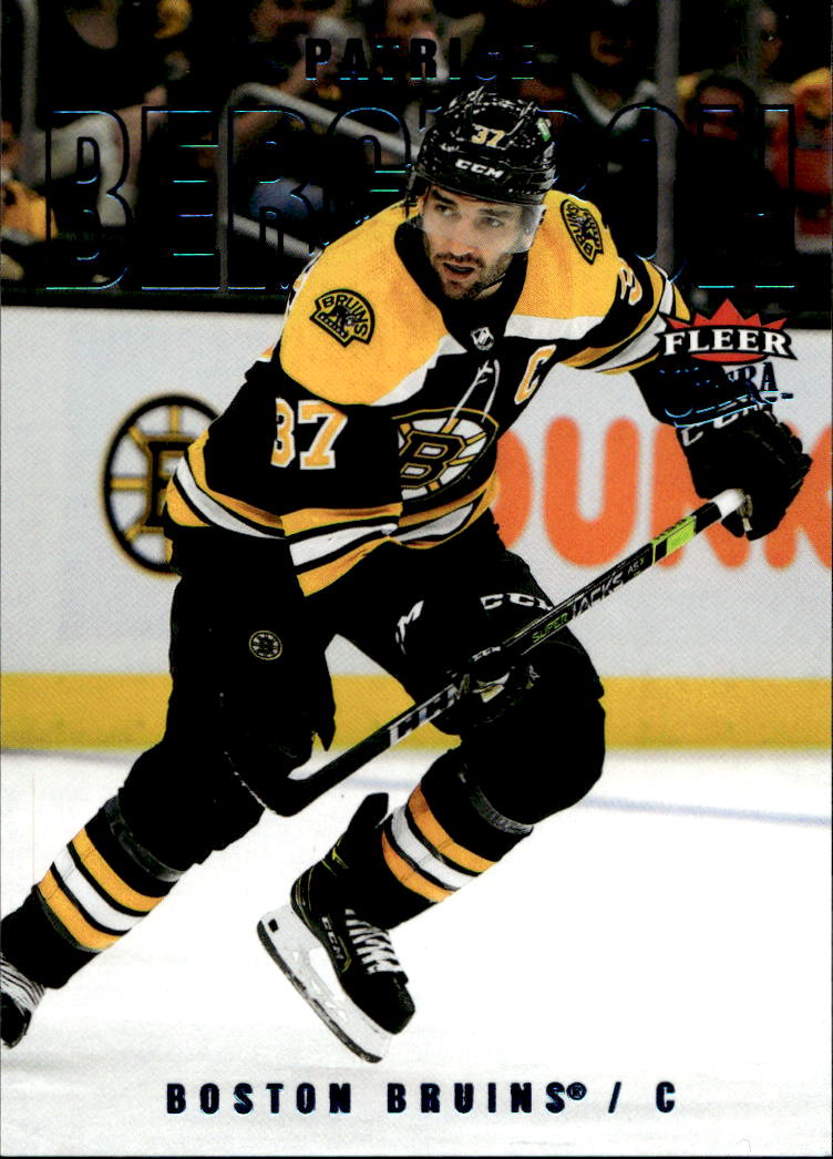 Blue Foil PATRICE BERGERON 21-22 UD Fleer Ultra /399