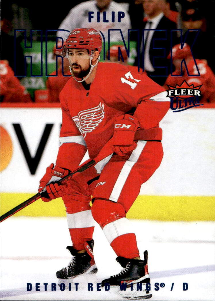 Blue Foil FILIP HRONEK 21-22 UD Fleer Ultra /399