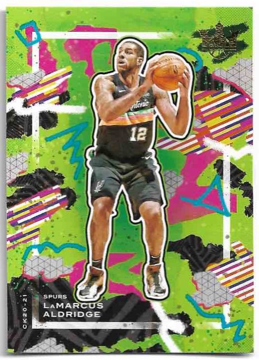 LAMARCUS ALDRIGE 20-21 Panini Court Kings Basketball