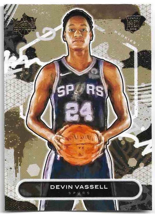 Rookie DEVIN VASSELL 20-21 Panini Court Kings Basketball
