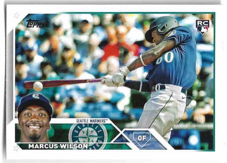 Rookie MARCUS WILSON 2023 Topps Series 1 Baseball