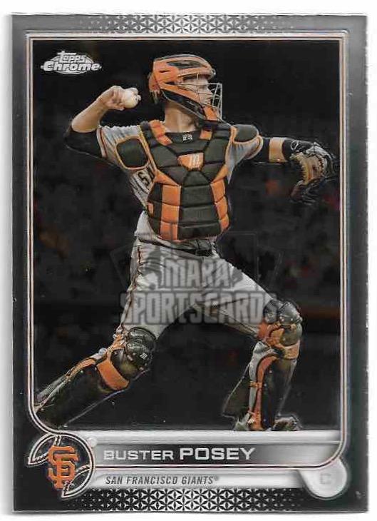 BUSTER POSEY 2022 Topps Chrome Baseball
