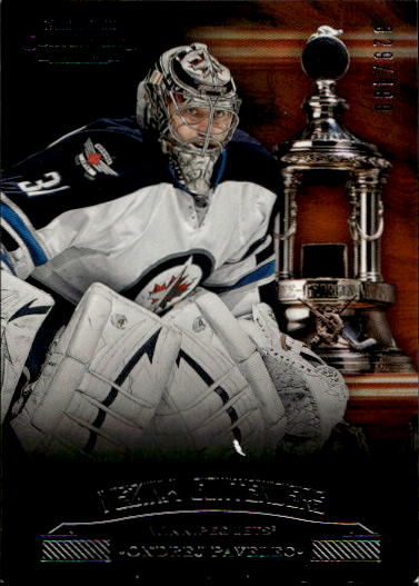 Vezina Contenders ONDŘEJ PAVELEC 13-14 Panini Contenders Hockey /499 (světlé růžky)