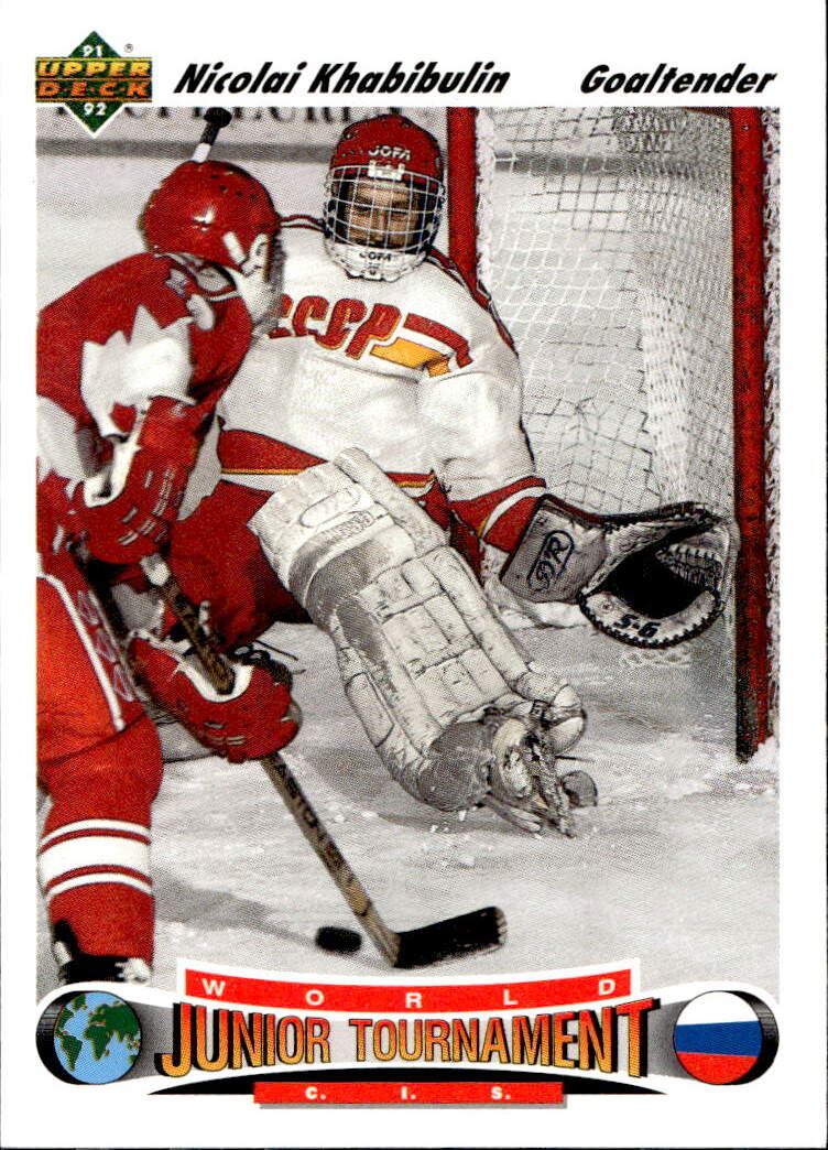 Rookie NIKOLAI KHABIBULIN 91-92 Upper Deck