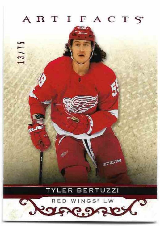 Autumn TYLER BERTUZZI 21-22 UD Artifacts /75