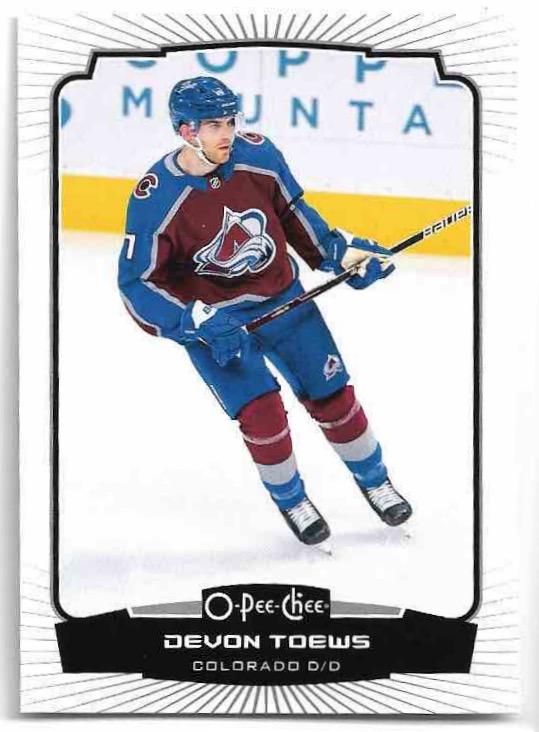 DEVON TOEWS 22-23 UD O-Pee-Chee OPC