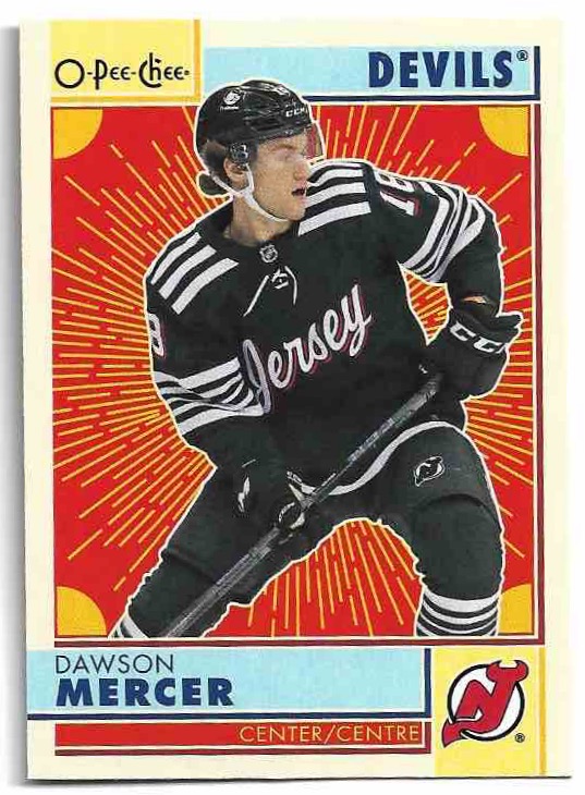 Retro DAWSON MERCER 22-23 UD O-Pee-Chee OPC