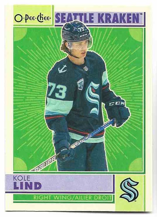 Retro KOLE LIND 22-23 UD O-Pee-Chee OPC