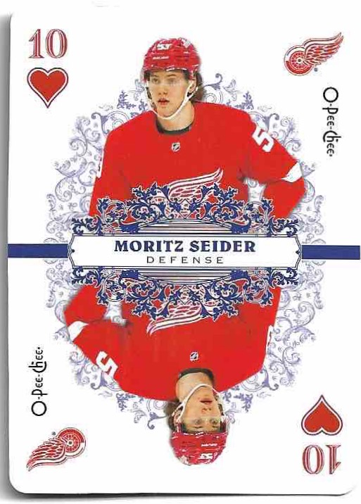 Playing Cards MORITZ SEIDER 22-23 UD O-Pee-Chee OPC