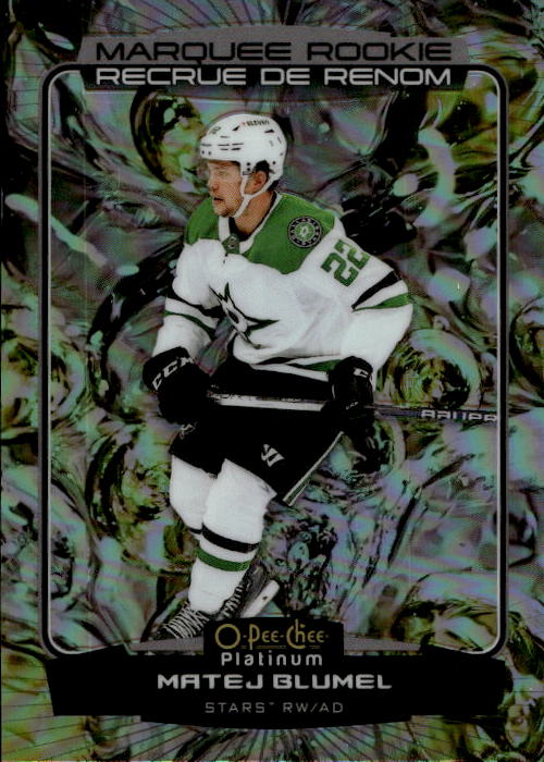 Liquid Metal Marquee Rookie MATĚJ BLUMEL 22-23 UD O-Pee-Chee OPC Platinum /349
