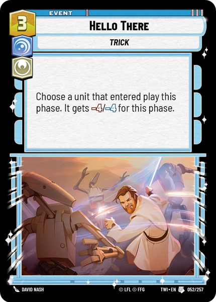 HELLO THERE - Unlimited Twilight of the Republic