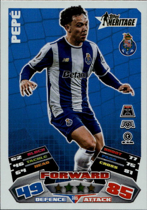 Heritage PEPE 25-26 Match Attax UCL