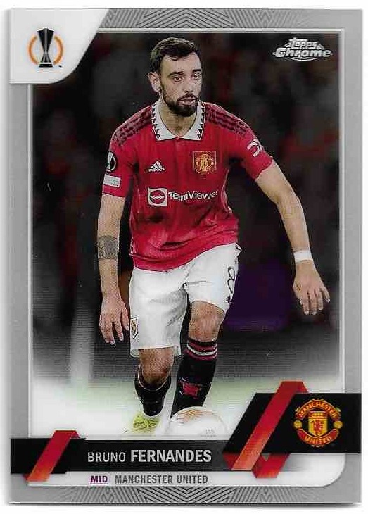 BRUNO FERNANDES 22-23 Topps Chrome UEFA CC