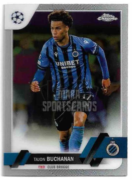 TAJON BUCHANAN 22-23 Topps Chrome UEFA CC
