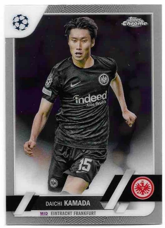 DAICHI KAMADA 22-23 Topps Chrome UEFA CC