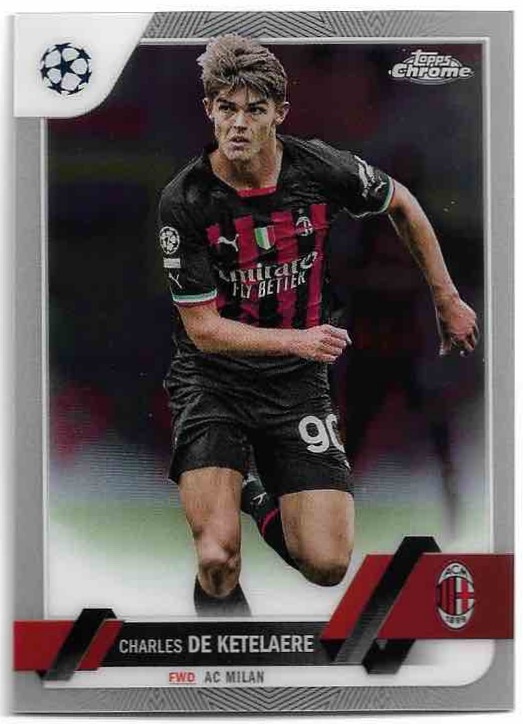 CHARLES DE KETELAERE 22-23 Topps Chrome UEFA CC