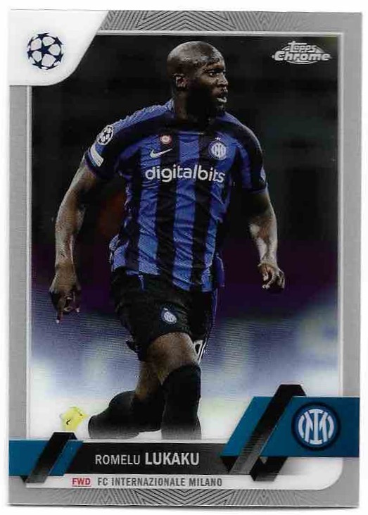 ROMELU LUKAKU 22-23 Topps Chrome UEFA CC