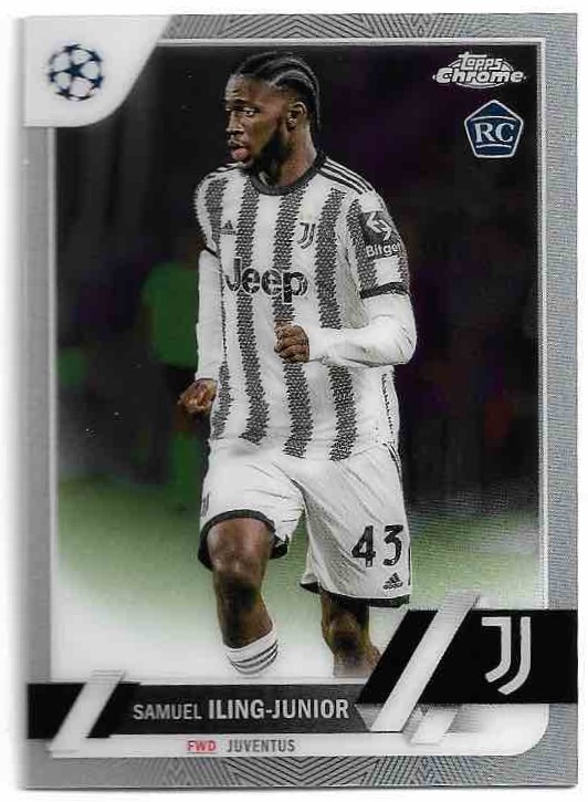 Rookie SAMUEL ILING-JUNIOR 22-23 Topps Chrome UEFA CC