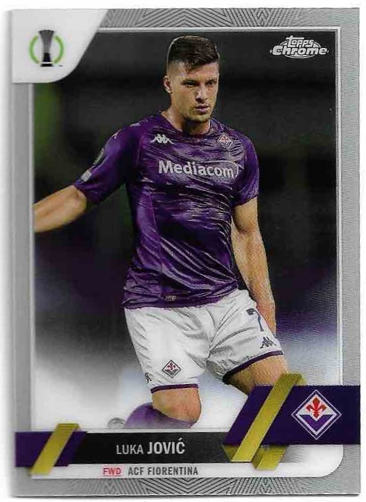 LUKA JOVIC 22-23 Topps Chrome UEFA CC