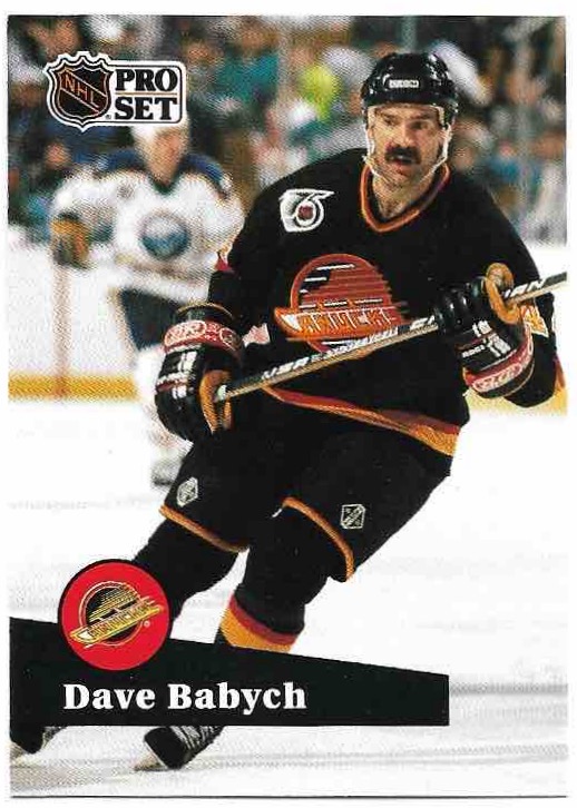 DAVE BABYCH 91-92 Pro Set