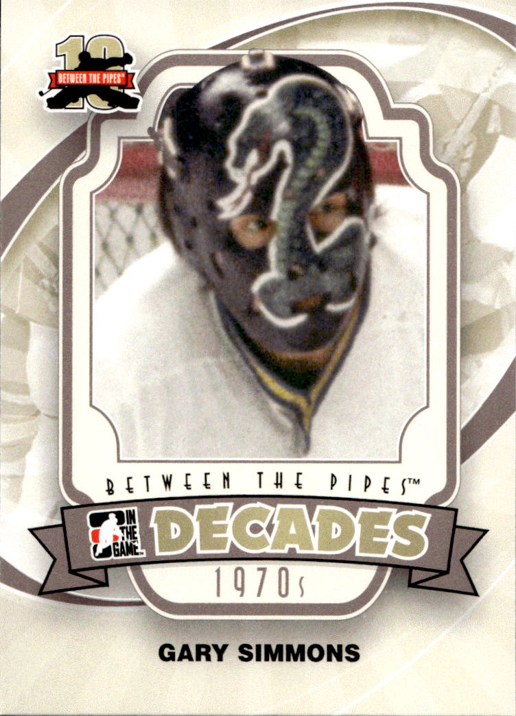 Decades GARY SIMMONS 11-12 In the Game Between the Pipes