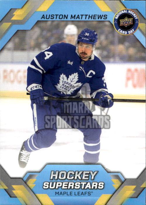 Hockey Super Stars AUSTON MATTHEWS 2026 UD National Hockey Card Day