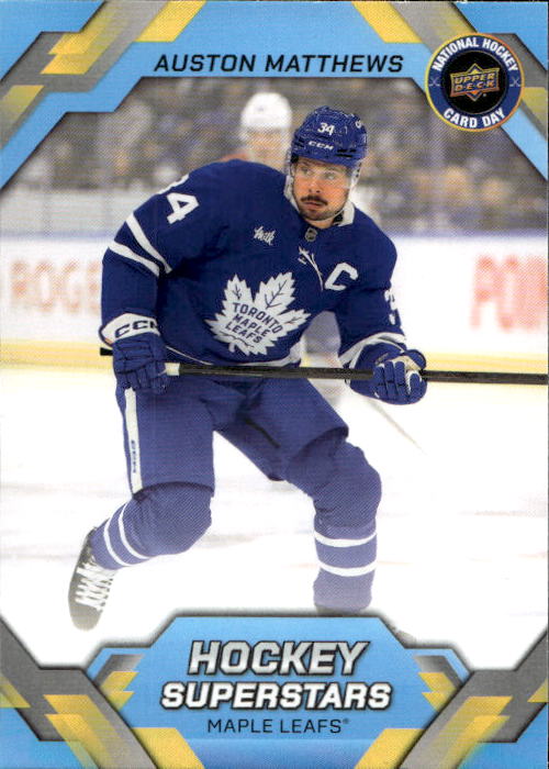 Hockey Super Stars AUSTON MATTHEWS 2026 UD National Hockey Card Day